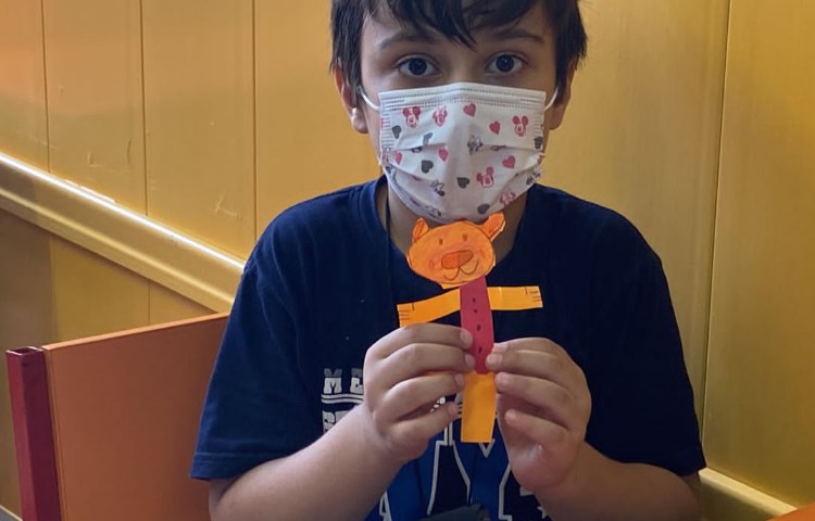 :هنر و خلاقیت، کاردستی صورتک خرس، کلاس توت فرنگی 6