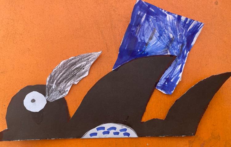 :هنر و خلاقیت، کاردستی پرستو، پایه دوم 1