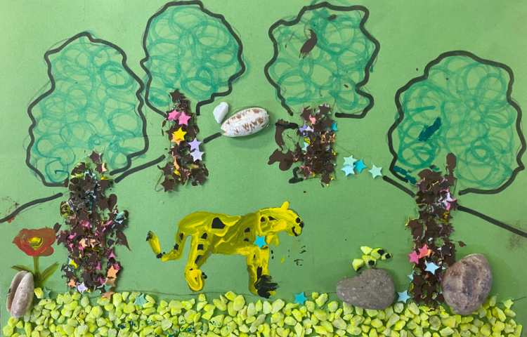 :هنر و خلاقیت، کار تابلو سنگی، کلاس مریخ 2