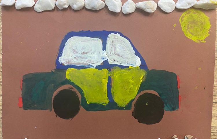 :هنر و خلاقیت، کار تابلو سنگی، کلاس مریخ 6