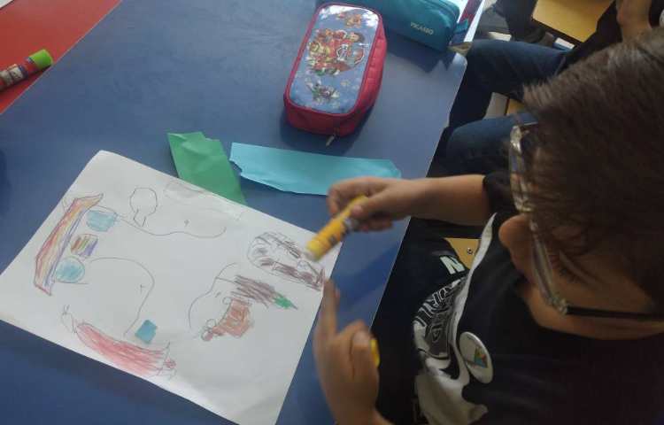 هنر و خلاقیت کلاژ کره زمین 1