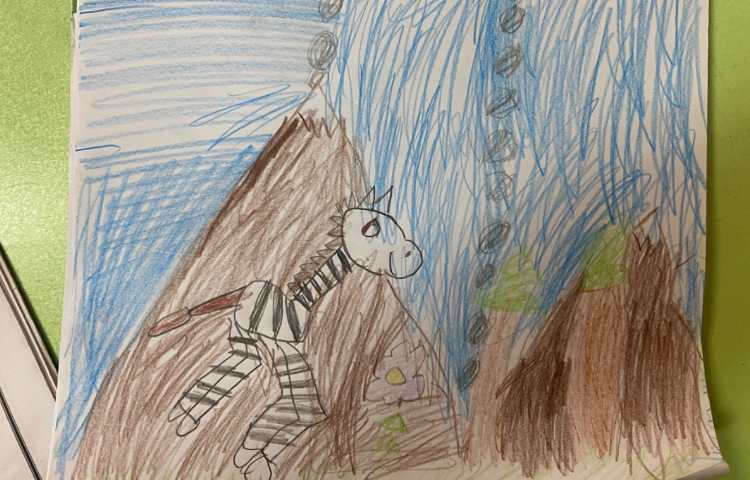 :هنر و خلاقیت، گورخر و ترکیب بندی از زمینه 3