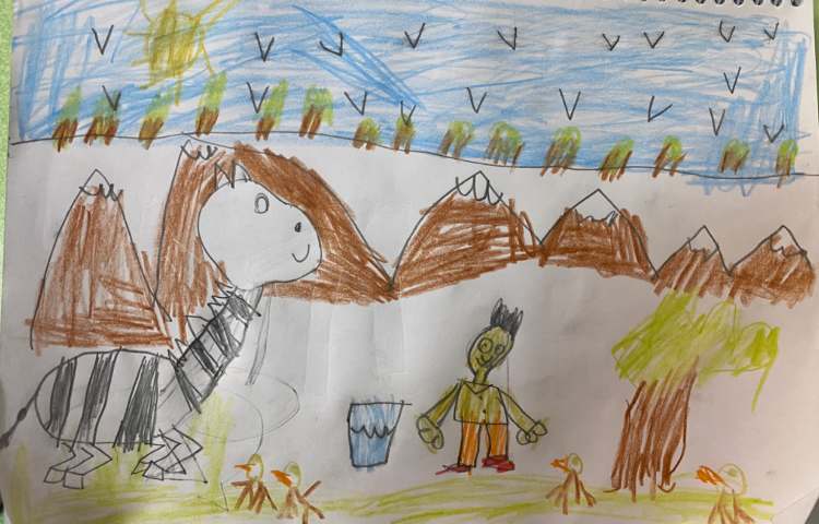 :هنر و خلاقیت، گورخر و ترکیب بندی از زمینه 4