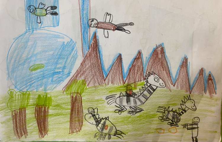 :هنر و خلاقیت، گورخر و ترکیب بندی از زمینه 5