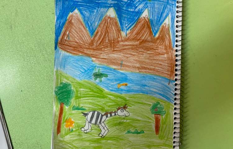 :هنر و خلاقیت، گورخر و ترکیب بندی از زمینه 6