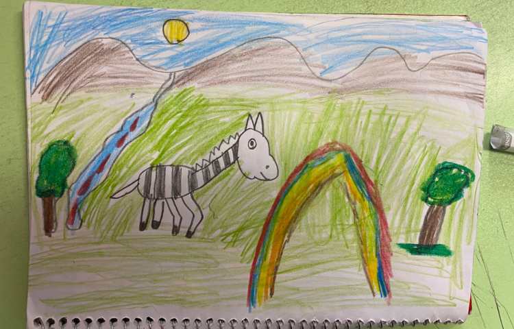 :هنر و خلاقیت، گورخر و ترکیب بندی از زمینه 8