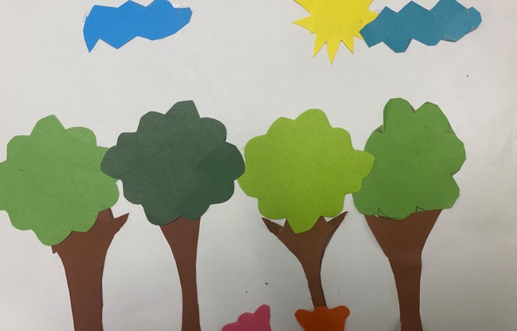 :هنر پایه سوم، نقاشی کار با کلاژ 5