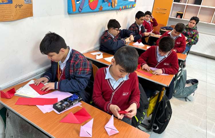 هنر- کاردستی اوریگامی 4