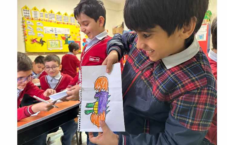 هنر - کاردستی دایناسور 3