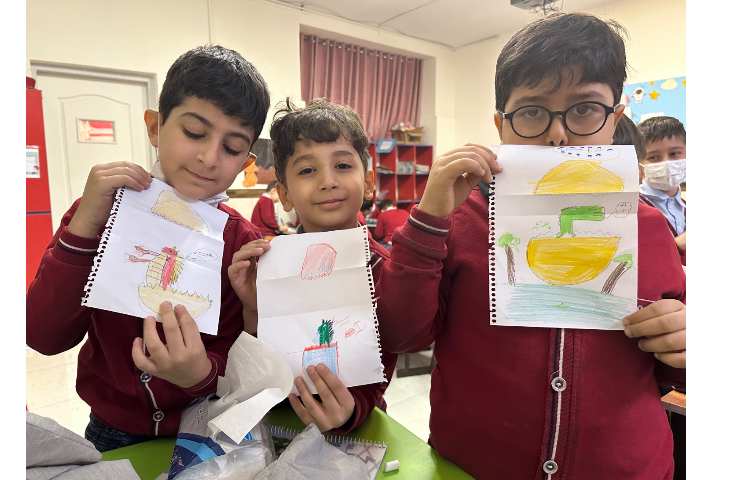 هنر -کاردستی دایناسور 3