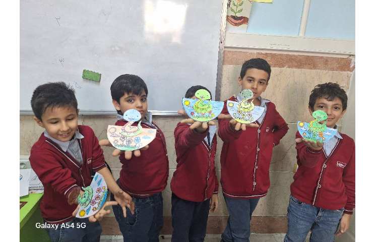 هنر : کاردستی مار 2