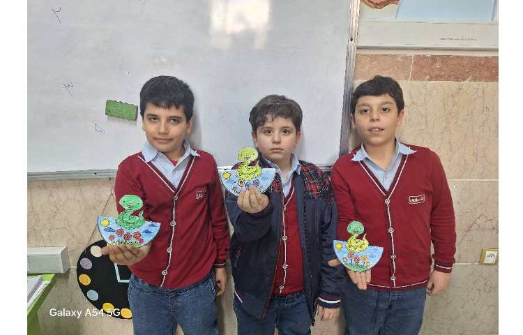 هنر : کاردستی مار 3