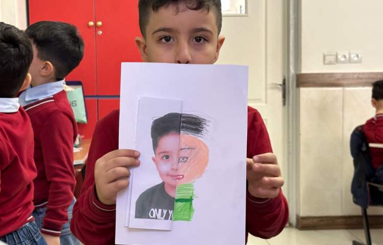 هنر- کاردستی نیمه صورت 1