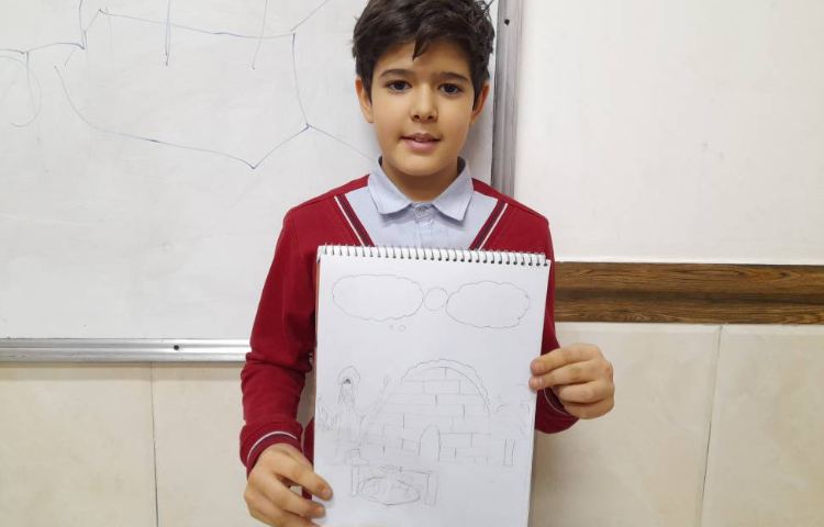 هنر -کاریکاتور با موضوع برف و سرما 3