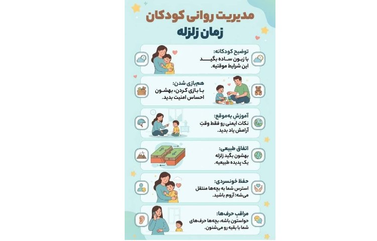 هنگام وقوع زلزله چیکار باید کرد؟ 3