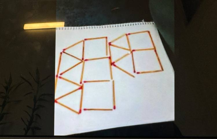 هوش: الگوبرداری با چوب کبریت 1