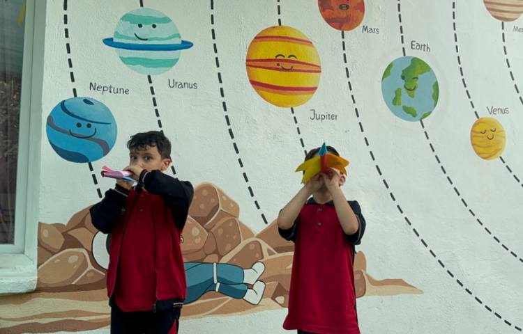 هوش: درست کردن کاردستی موشک و پرتاب آن به سمت یادگیری 2