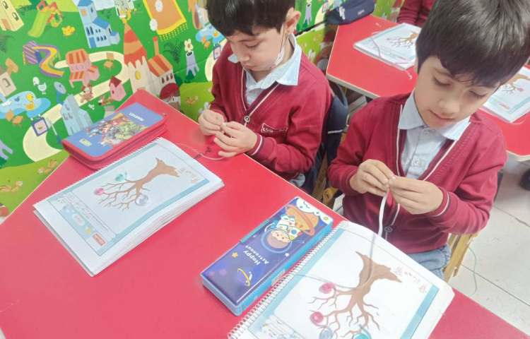 هوش (درست کردن کلاژ درخت بهار) 3