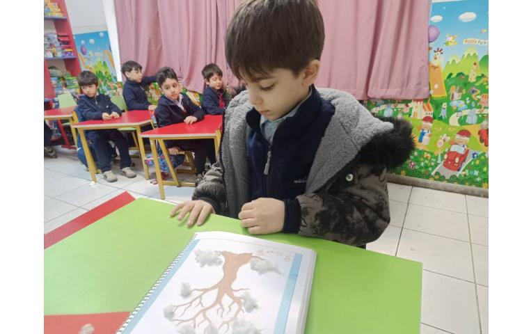 هوش ( درست کردن کلاژ زمستان) 7