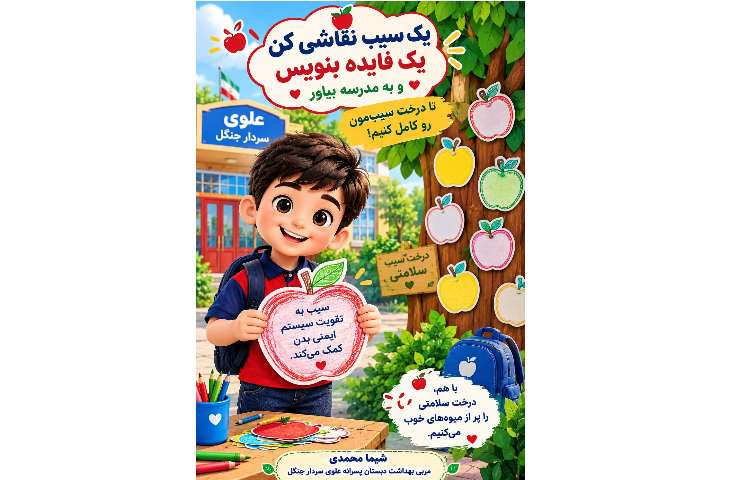 واحد بهداشت : روز سیب