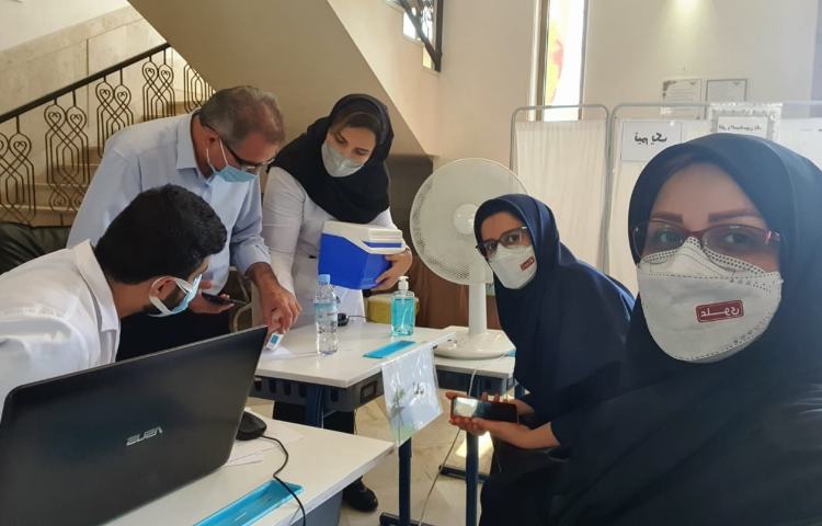 واکسیناسیون( کووید 19) معلمین و پرسنل مجموعه علوی 3