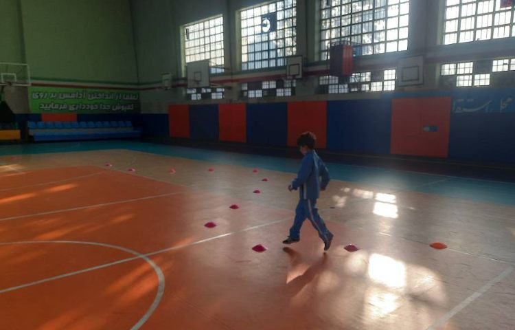 :ورزش،تمرین تعادل و عبور از موانع 1