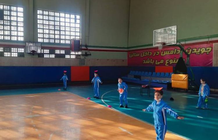 :ورزش،تمرین تعادل و عبور از موانع 2