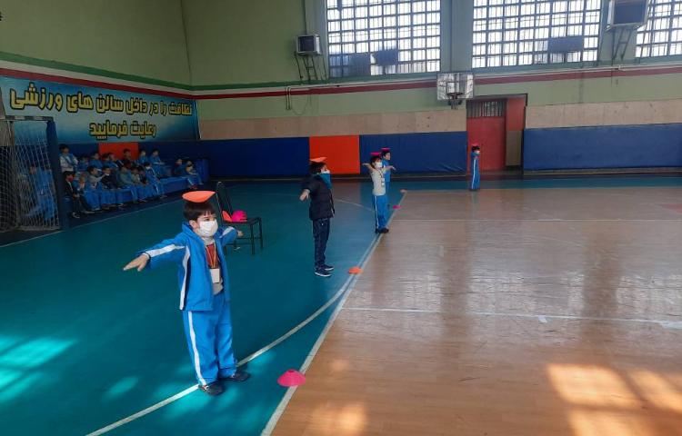 :ورزش،تمرین تعادل و عبور از موانع 4