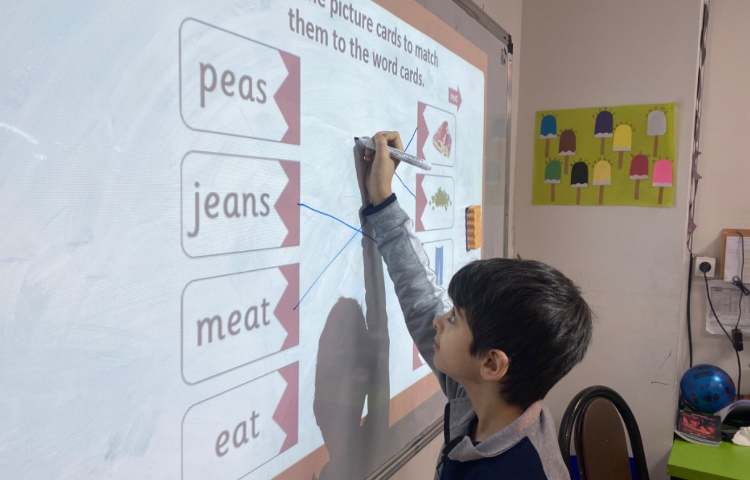 وصل کردن تصاویر به کلمات مربوطه جهت تمرین روخوانی و blending 2