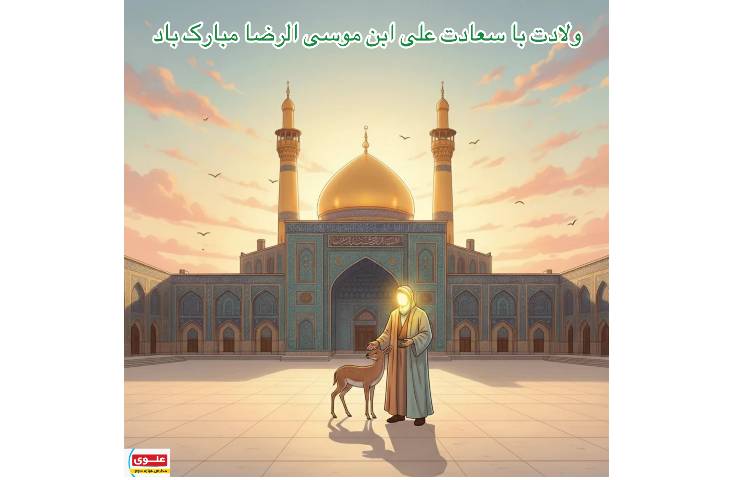 ولادت باسعادت امام رضا (ع) را تبریک عرض می نماییم 1