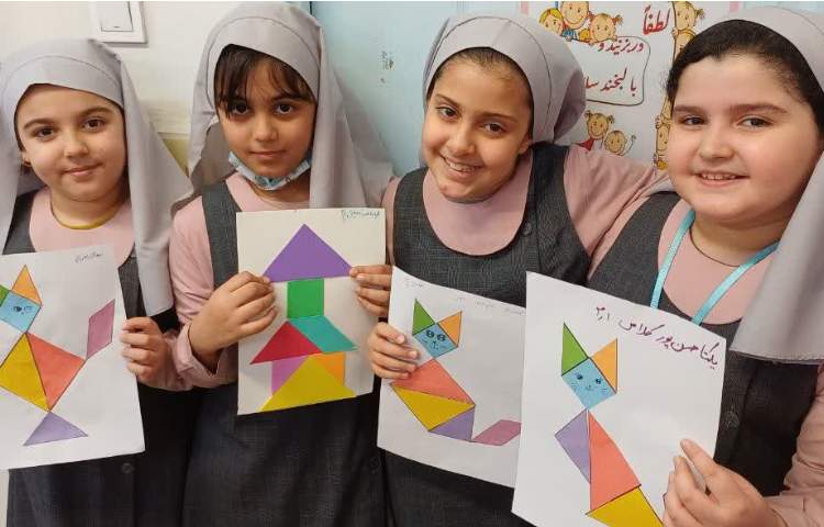 پازل تانگرام 1