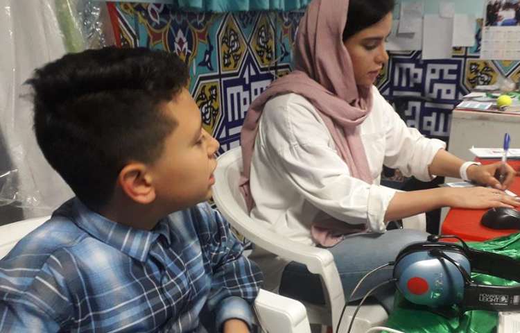 پایش سلامت دانش آموزان دبستان علوی 6