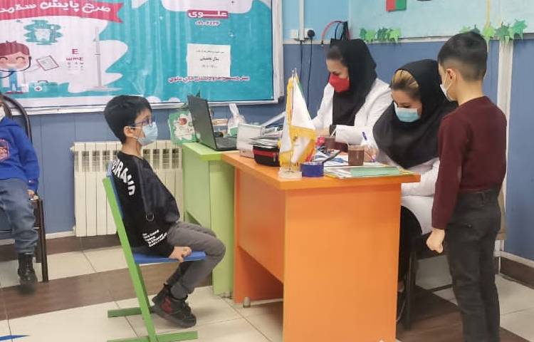 پایش سلامت، دبستان پسرانه علوی شرق 30