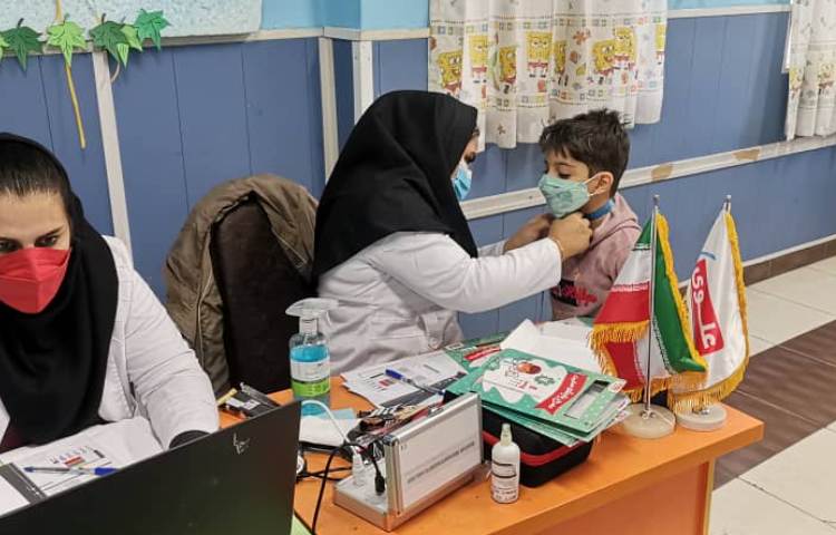 پایش سلامت، دبستان پسرانه علوی شرق 35