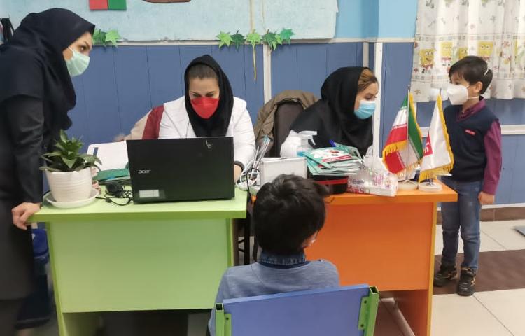 پایش سلامت، دبستان پسرانه علوی شرق 6