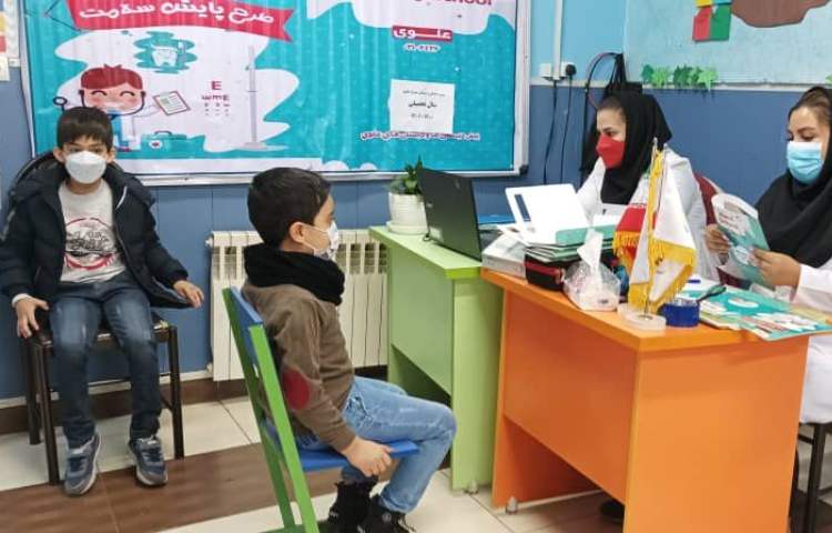 پایش سلامت، دبستان پسرانه علوی شرق 8