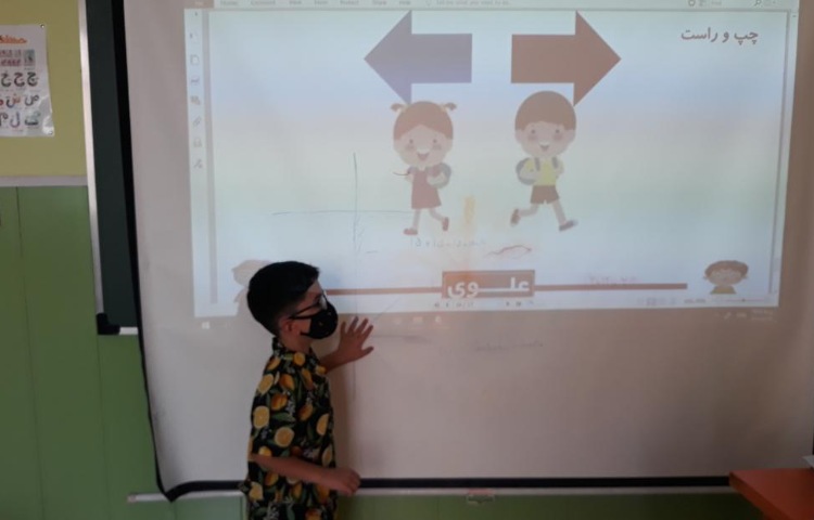 :پایه اول گیلاس، ریاضیدان کوچک (آموزش موقعیت ها و جهت ها) 2