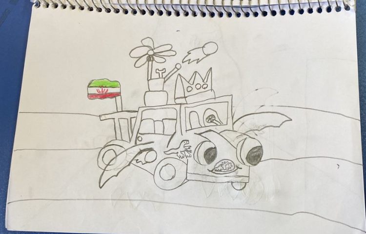 :پایه سوم مریخ،درس هنر و خلاقیت،آموزش ماشین فانتزی 10