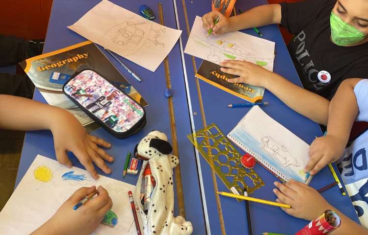 :پایه سوم مریخ،درس هنر و خلاقیت،آموزش ماشین فانتزی 5