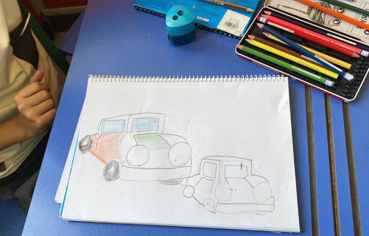 :پایه سوم مریخ،درس هنر و خلاقیت،آموزش ماشین فانتزی 6