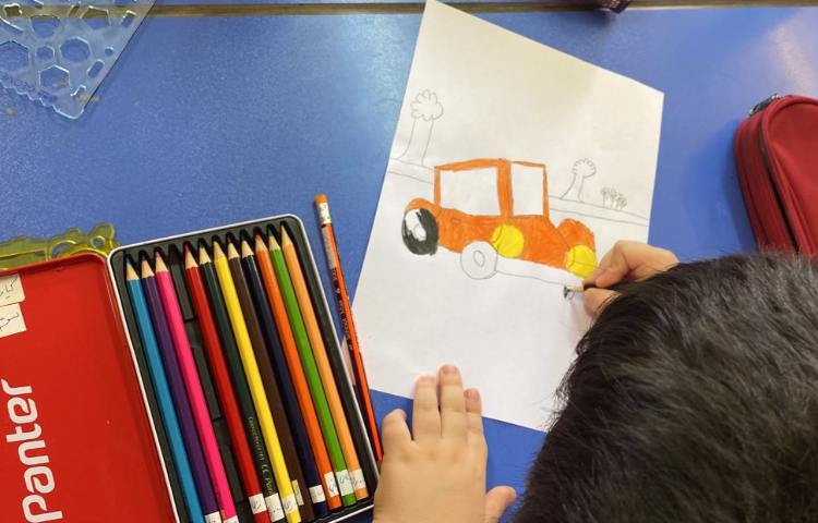 :پایه سوم مریخ،درس هنر و خلاقیت،آموزش ماشین فانتزی 8