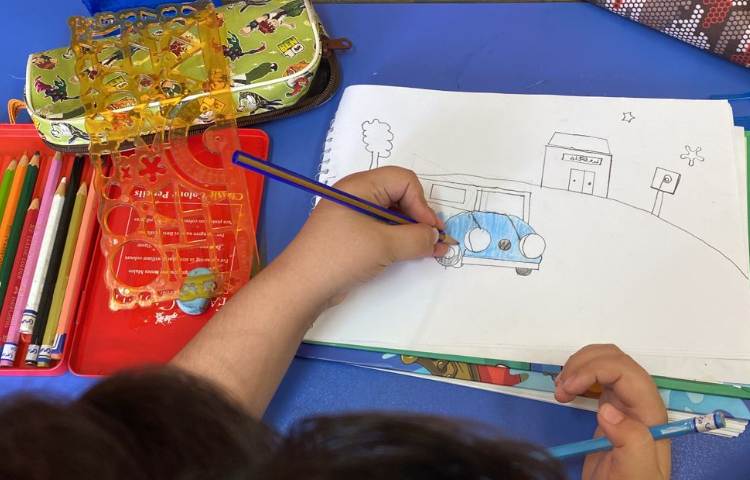 :پایه سوم مریخ،درس هنر و خلاقیت،آموزش ماشین فانتزی 9