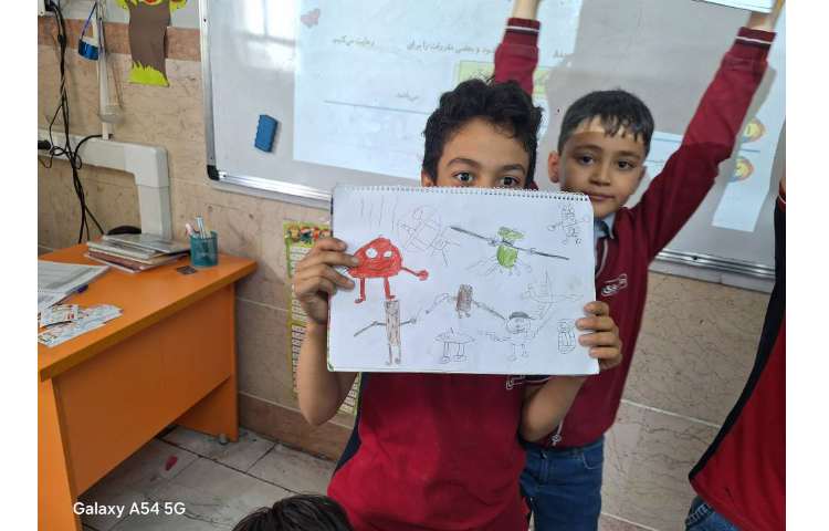 پایه سوم نقاشی آزاد 2