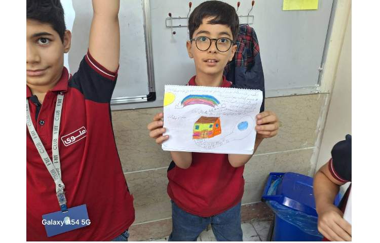 پایه سوم نقاشی آزاد 5