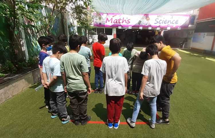 :پایه چهارم اندیشمندان، یادآوری مفهوم محیط و مساحت با بازی و چینه و چوب خط 14