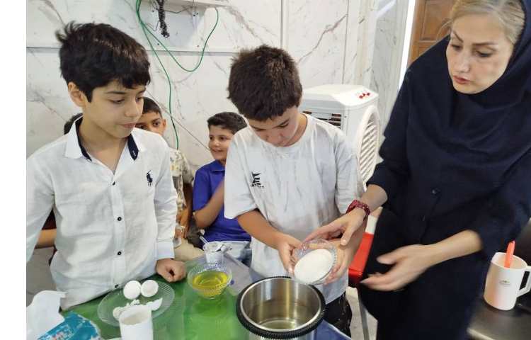 پخت کاپ کیک در زنگ هنر 2