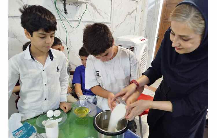 پخت کاپ کیک در زنگ هنر 8