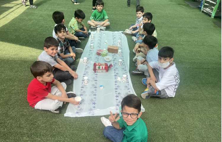 پذیرایی صبحانه سالم در دبستان 1
