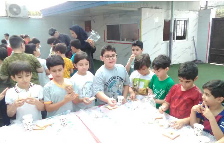 پذیرایی صبحانه سالم در دبستان 1