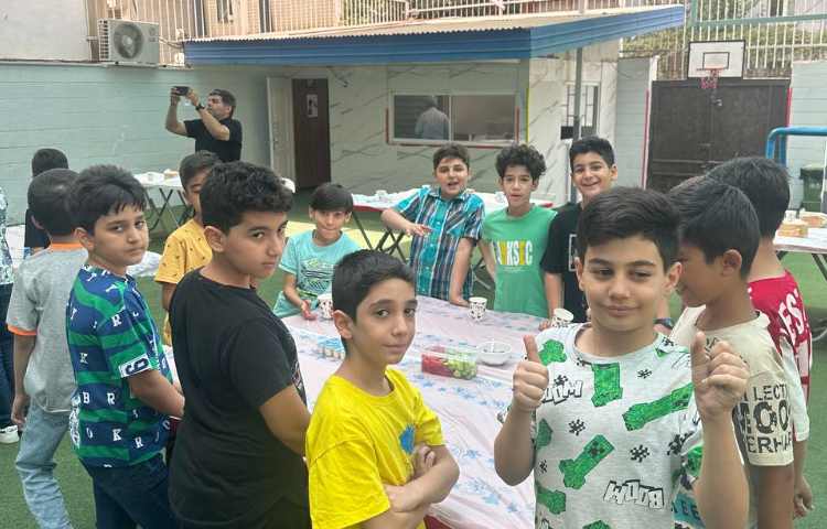 پذیرایی صبحانه سالم در دبستان 2